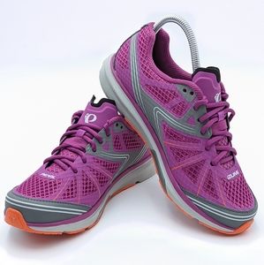 Pearl Izumi Womans Size 9 Purple Road Fuel IV Bike 2 Bolt Cycling Shoes